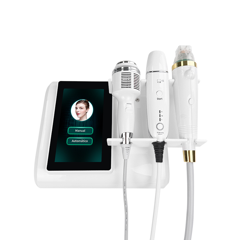 Gold RF-HIFU microneedle 3 in 1 machine